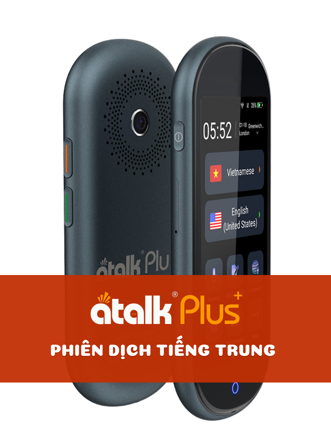 MÁY PHIÊN DỊCH ATALK PLUS+ PHIÊN DỊCH TIẾNG TRUNG KHÔNG CẦN BẤM KHÔNG CẦN CHẠM #mayphiendich #atalkvietnam #mayphiendichatalk #phiendich