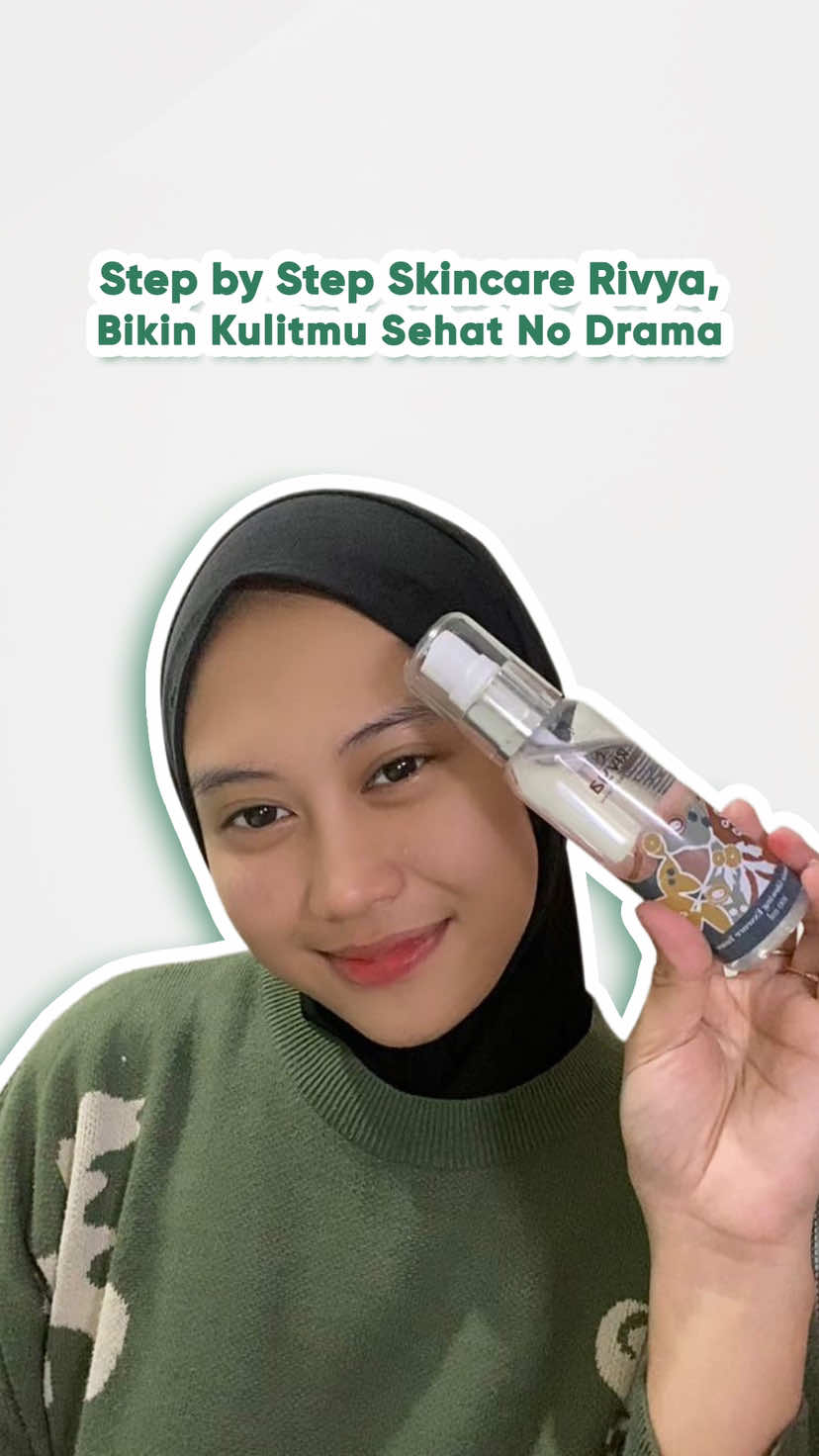 Kulit sehat itu nggak perlu drama, cukup 4 langkah simpel pakai Rivya, dan lihat sendiri hasilnya Mulai dari facial wash, toner, serum sampai moisturizer, semuanya dibuat ringan, cepat, dan efektif ✨ Ready for healthy skin with zero drama? 👉🏻 Checkout sekarang, linknya ada di bio ya #RivyaSkincare #HealthySkinRoutine #KulitSehatTanpaDrama #SimpleSkincareSteps #GlowingWithRivya