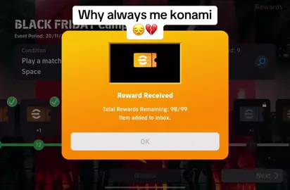 Konami 😑💔#efootball #fyp #viewsproblem 