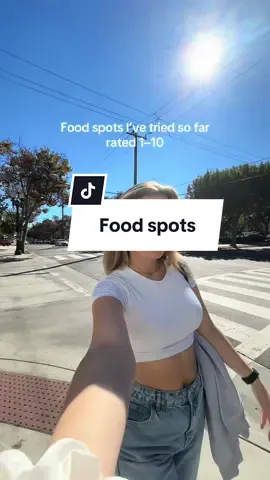 Mostly Santa Barbara food spots — but not all ✨                                          #foodspot #rating #santabarbara 