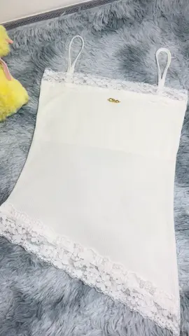 เสื้อสายเดี่ยวแต่งลูกไม้🌷✨#เสื้อสายเดี่ยว #เสื้อผ้าแฟชั่น #แฟชั่นผู้หญิง #เสื้อผ้าแฟชั่นผู้หญิง #แฟชั่นยอดฮิต 