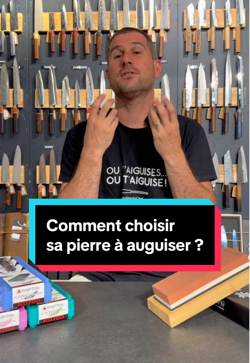 Comment choisir sa pierre à aiguiser ?  Que vous débutiez en aiguisage ou que vous soyiez un amateur, on vous aide à trouver la pierre à aiguiser idéale et qui correspond à vos besoins ! 😉 #couteauxduchef #aiguisage #pierreaaiguiser #couteau #knife 