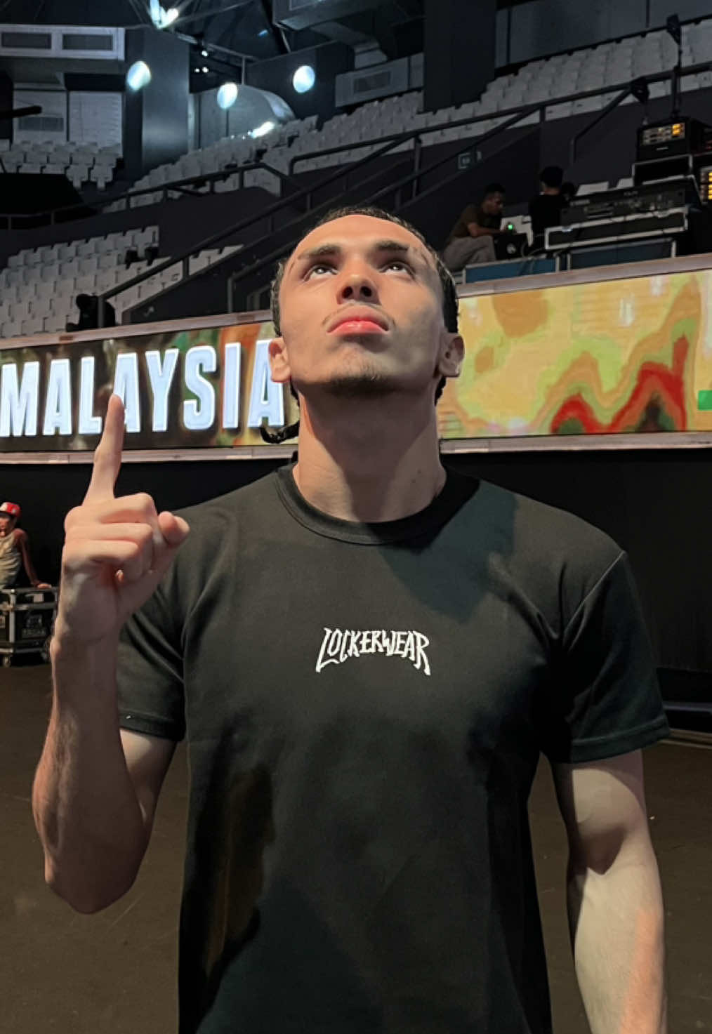 Last words today, See u at the ring🥊 #Lockerwear #PutraAbdullah #BYON #Byon6 #ByonCombat  