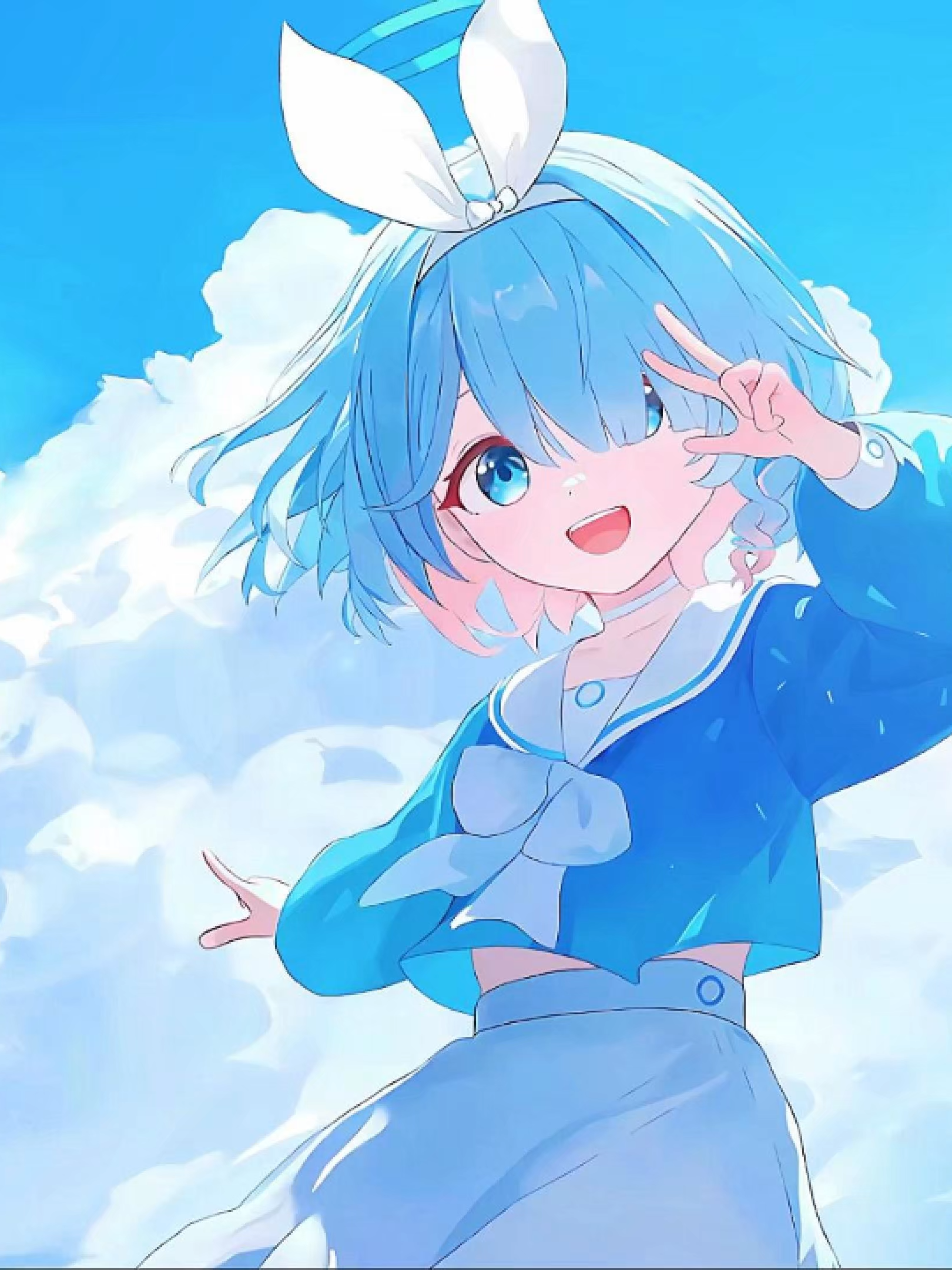 Live Walpaper Arona Blue Archive. Bright skies and Arona’s smile — the perfect dose of soft blue energy. Let your screen shine with pure positivity 💙☁️✨ #livewallpaper #bluearchive #arona #animewallpaper #aestheticwallpaper #animevibes #blueskyvibes #softaesthetic #kawaiiaesthetic #animatedwallpaper #wallpaper4k #animebackground #pastelvibes #otakulife