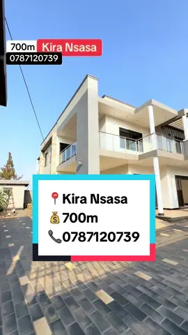 DISCOVER YOUR DREAM HOME IN KIRA NSASA! 🏠🌟 Escape to a tranquil oasis in the heart of Kira Nsasa! This stunning 5-bedroom house is nestled in a serene and exclusive neighborhood, offering the perfect blend of luxury and comfort. FEATURES: - 5 spacious bedrooms - Modern amenities - Large living areas - Beautifully landscaped gardens - Ample parking space - Close proximity to local amenities PRICED AT 700M, THIS IS A RARE GEM! Don't miss this incredible opportunity to own a piece of paradise. Contact me now to schedule a viewing and make this beautiful house your HOME! 😊 #KiraNsasa #5BedroomHouse #HouseForSale #LuxuryRealEstate