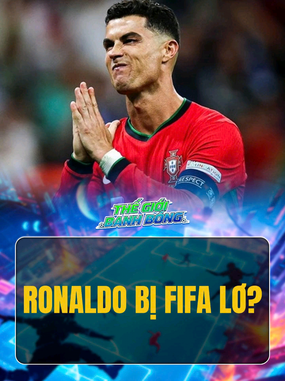 Poster World Cup 2026 gây bão: CR7 không có mặt! 😡 #bongda #cr7 #worldcup2026 