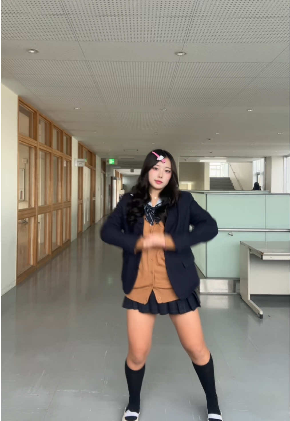 センター分けどう⁉️⁉️いつもの方がいいかな髪の毛は巻くの失敗した！#おすすめ #立野jk #fyp 