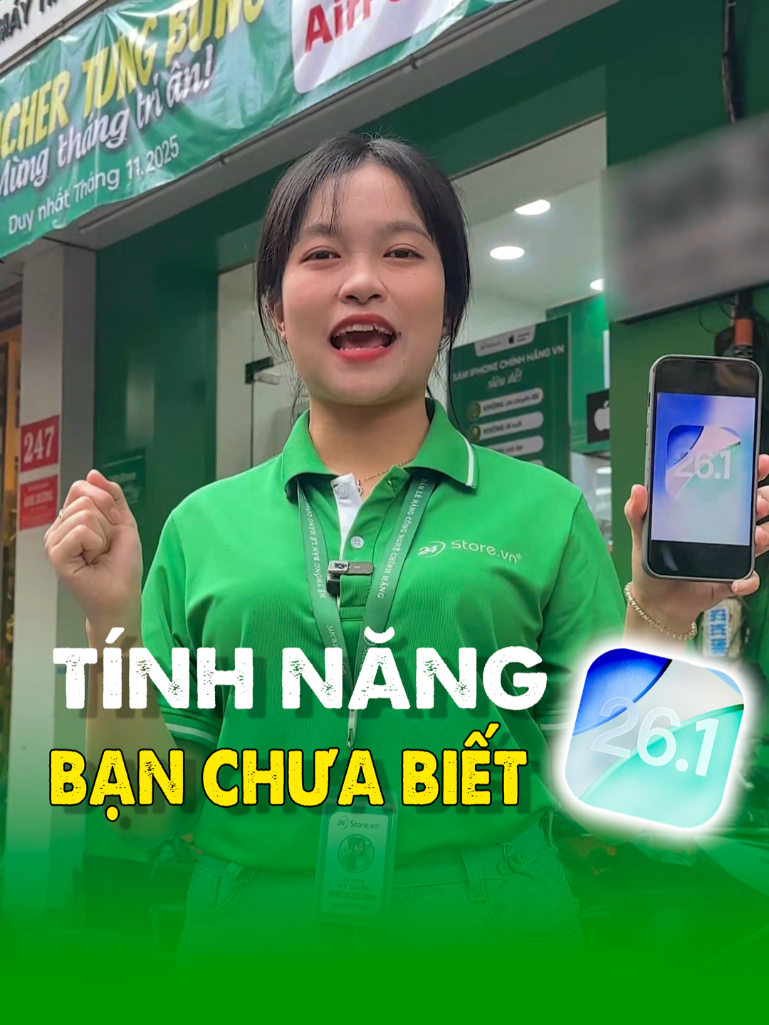 Tính năng trên IOS 26.1 mà bạn chưa biết #thanhcongnghe #LearnOnTikTok #ios #24hstore
