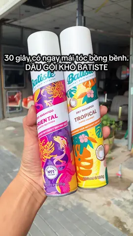 Cờ rớt rủ đi date mà tóc bết thì xu nha. Xịt em này cái thấy ngay chân ái cuộc đời #daugoikho #daugoikhobatiste 