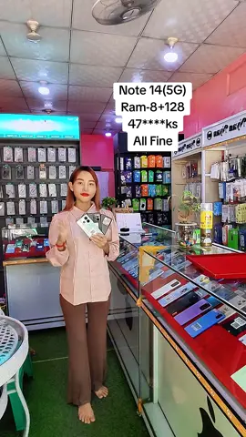 #note14(5g)#အပွန်းစင်းကင်းအလုံးသန့်💯✅ #ယုံကြည်စိတ်ချစွာဝယ်ယူနိုင်ပါတယ်♥️ #fypシ゚ #😊😊😊😊😊