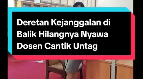 Deretan kejanggalan terus bermunculan di balik meninggalnya dosen cantik Untag Semarang. Dari temuan tubuh tanpa busana hingga keberadaan saksi polisi yang tak jelas statusnya. Publik mendesak kasus ini dibuka seterang-terangnya. #DosenCantikUntag #Dosen #Kasus 