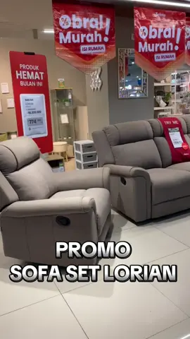 Promo sofa set lorian 321 Harga Rp. 18.599.000