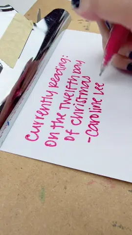 Currently reading written with my new favorite gel pen #gelpens #pens #stationery #handwriting 