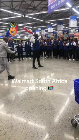 Walmart South Africa staff sing and dance. #walmartsouthafrica #walmart 