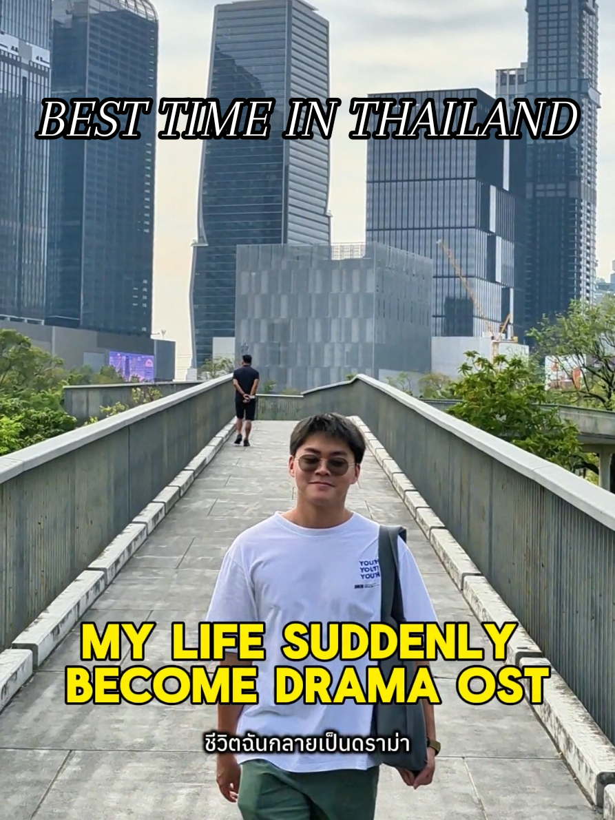 Best time to come to thailand #benjakittipark #สวนเบญจกิติ #thailand #thailand🇹🇭 