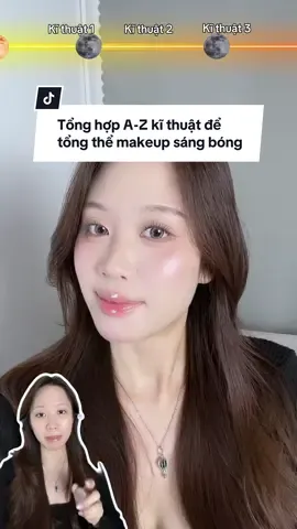 Tổng hợp A-Z kĩ thuật để tổng thể makeup sáng bóng ✨ #janehere #janehereofficial #makeup #makeuptutorial #HợpTácCùngMaybelline 