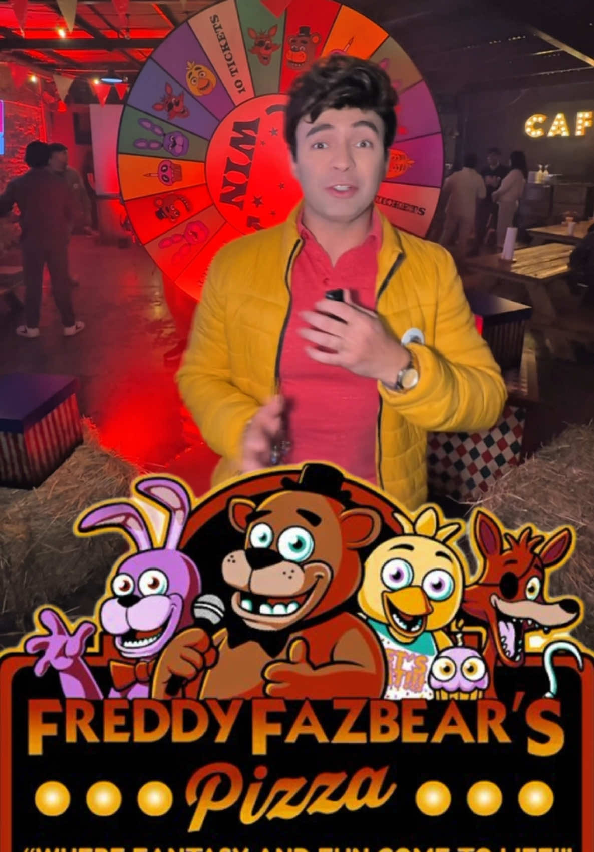 🤖🍕¡Por un día en México se recreó el Freddy Fazbear’s Pizza con los mejores Cosplay de la película! 🐻 ¿Cuál fue tu favorito? #FNAF2PELICULA #locuentoentiktok #tiktokmehizover 