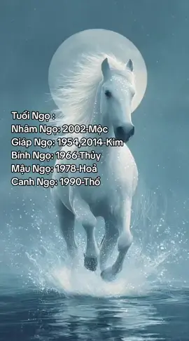 Tuổi Ngọ à ... #nangluongtichcuc💪🍀 #nguhanh #12congiap #phongthuy #phongthuytamlinh 