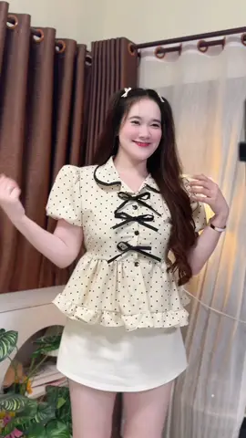 มี 2 ไซส์นะคะ 💕#ฟีดดดシ #เสื้อผ้าแฟชั่น #น่ารัก 