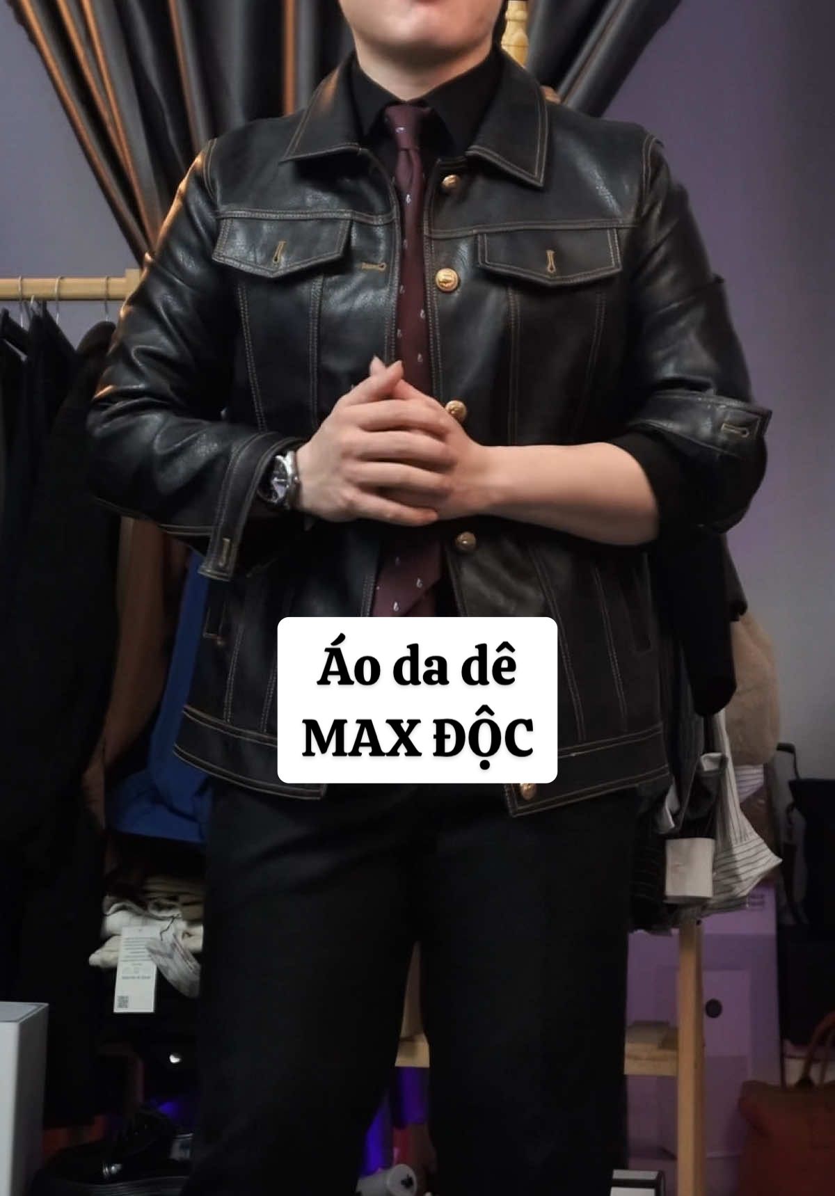 Áo da dê , bảo hành 1 năm đầy đủ #ngochieulive #hongochieu 
