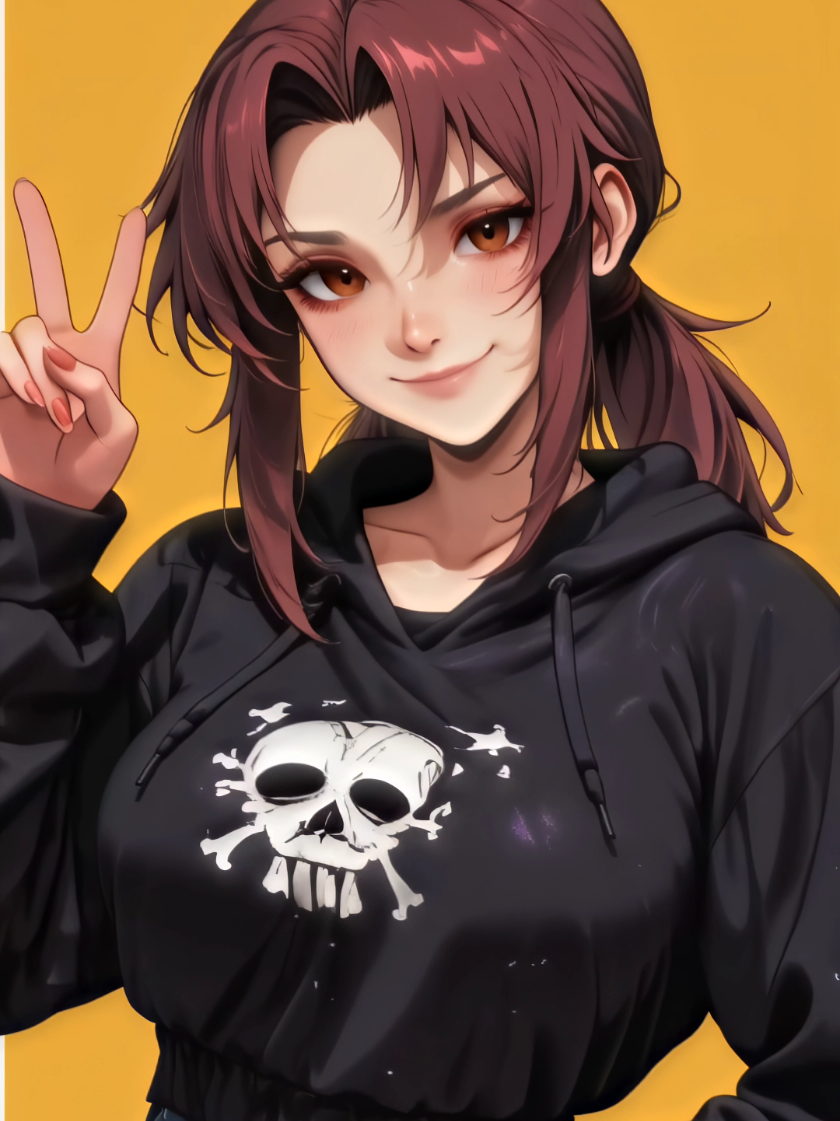 Revy 🫠😍🔥✨️ #animegirl #waifu #revy #revyblacklagoon #blacklagoon 