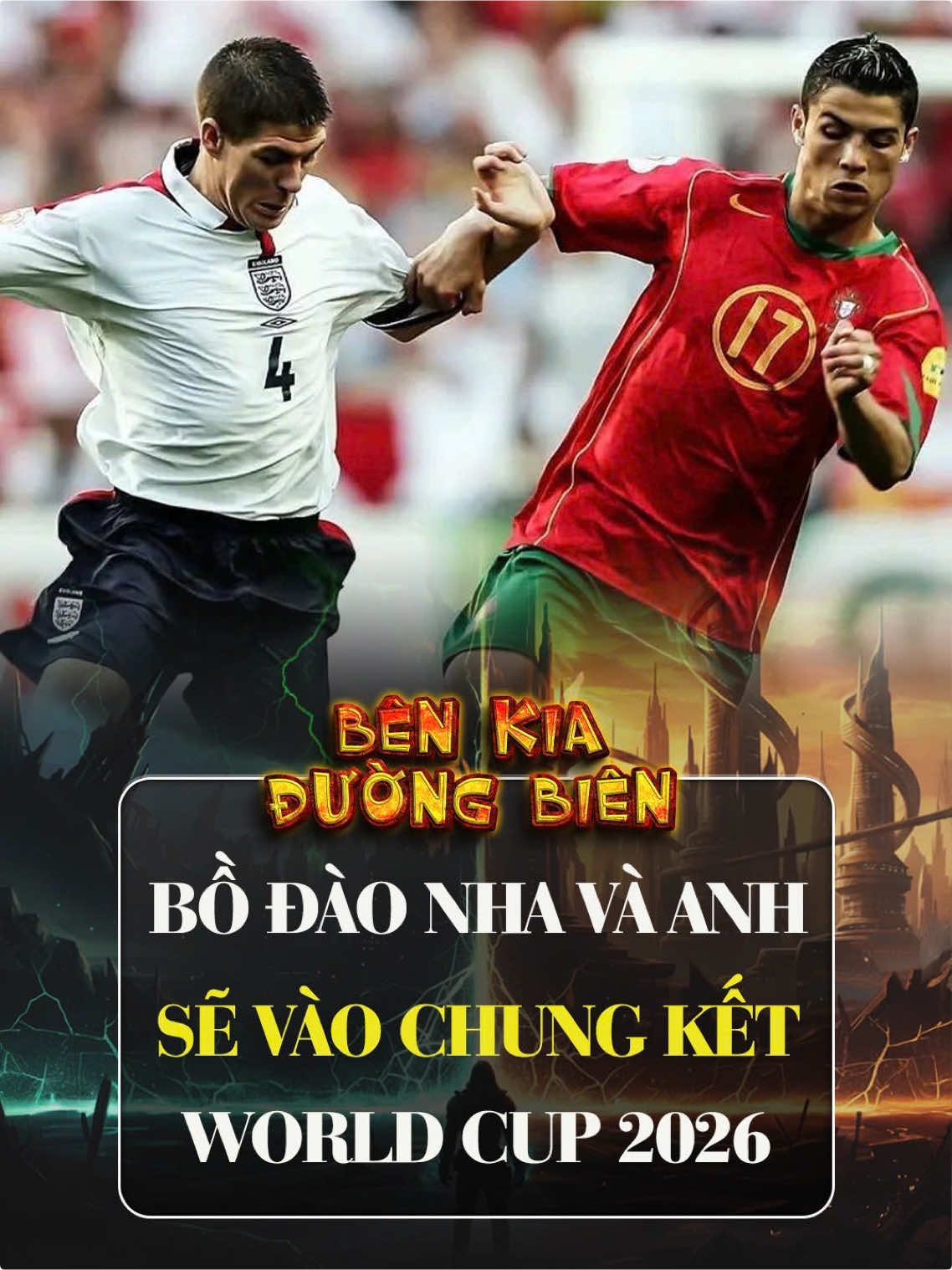 Siêu máy tính dự đoán Bồ Đào Nha sẽ gặp Anh tại trận chung kết World Cup 2026. #bongda 
