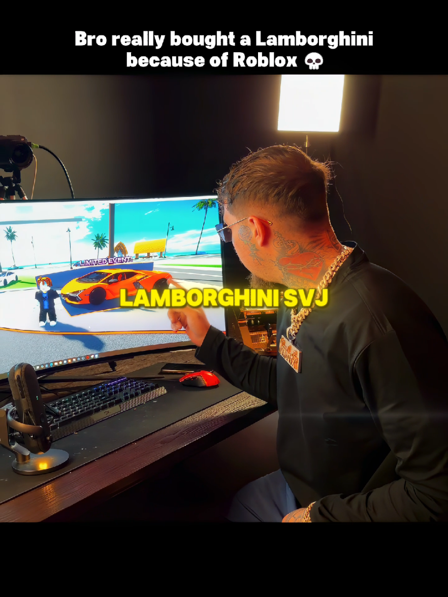 Bro really bought a Lamborghini. 💀 Main : @Anthony Alvarenga  #motivation #success #relatable #mambafx #Lifestyle 