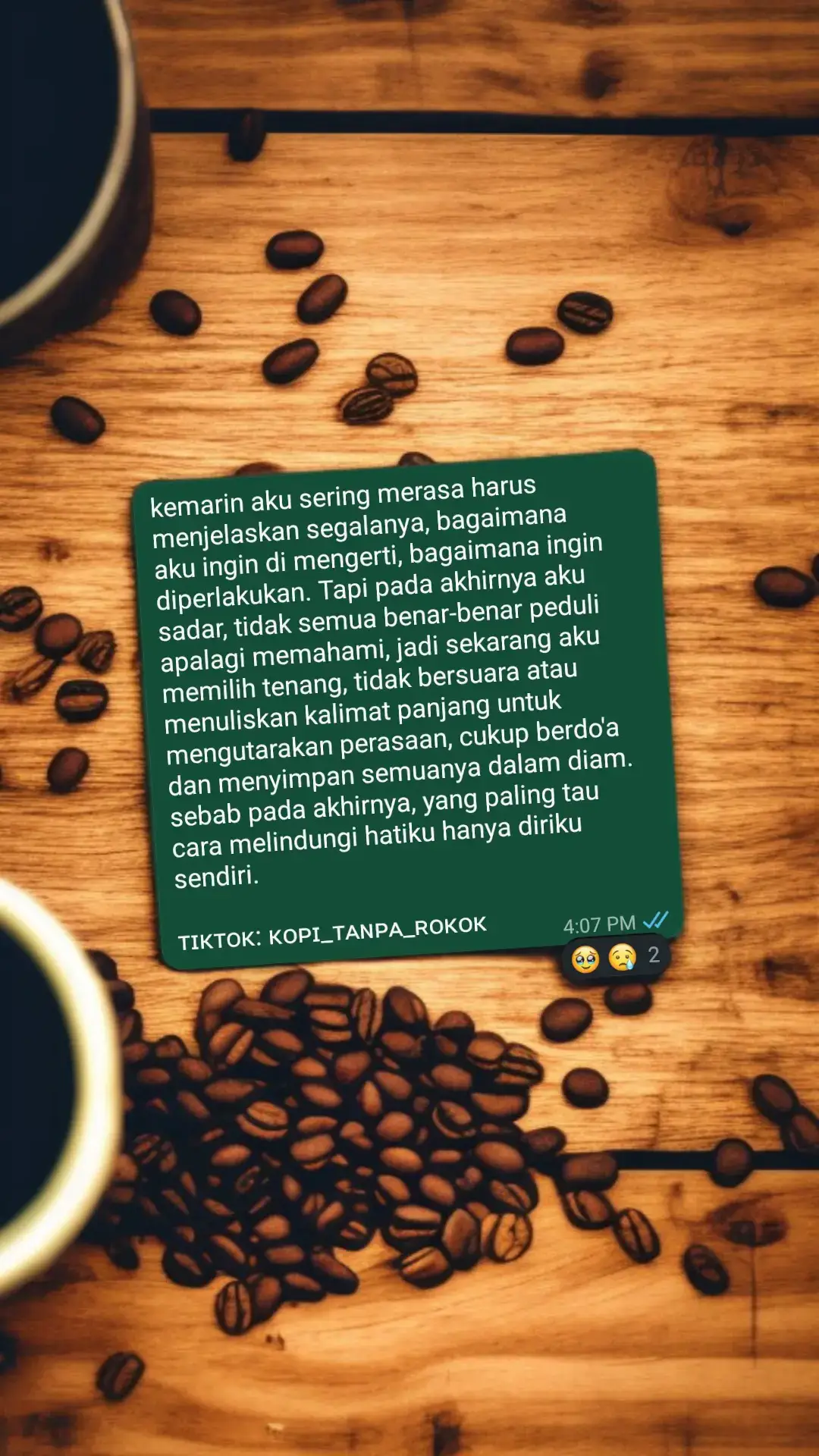 fokus membahagiakan diri sendiri saja tanpa melibatkan orang lain #galaubrutal 