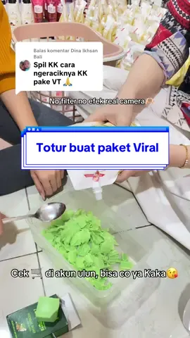 Membalas @Dina Ikhsan Bali ini udah kami bantu bikin VT ya Kaka semua , bantu komen biar FYP kesemuanya 🫶🏻😘 #anitacosmetic #fypシ゚ #fyp #nalpamarasoap #lulurpurbasari 