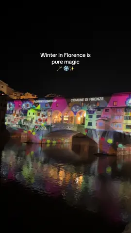 Italy really knows how to make winter special ☃️ #florence #firenze #christmasinitaly #florenceitaly #christmasmagic