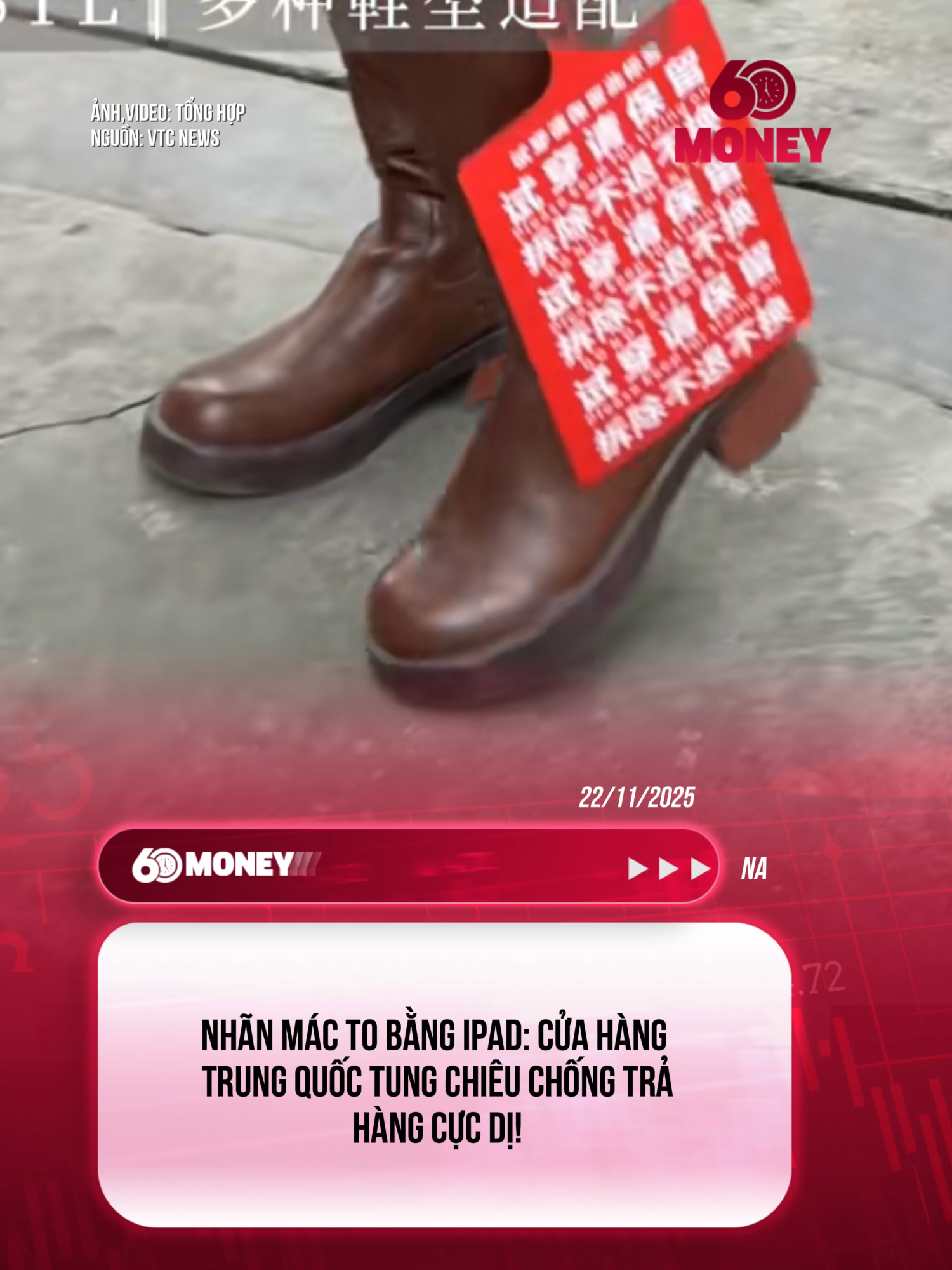 Nhãn mác to bằng iPad: Cửa hàng Trung Quốc tung chiêu chống trả hàng cực dị! #60giaytaichinhtieudung #60smoney #tiktoknews