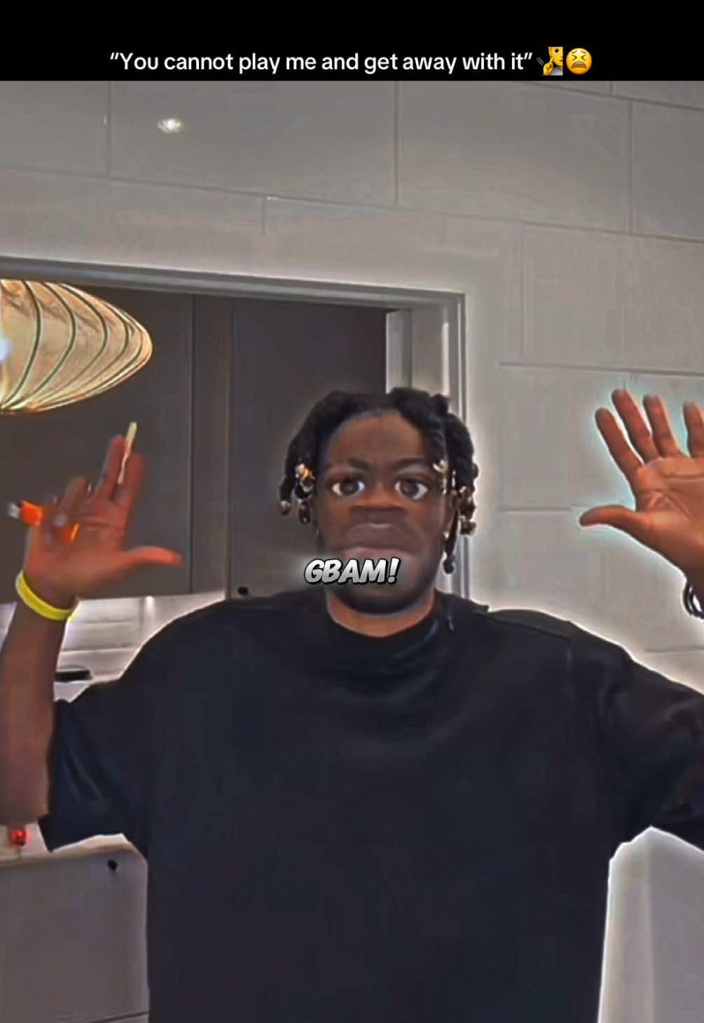 E don talk am… Gbam!😫… Grammy Boy✨ #dinho #davido #withyou 