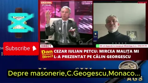 Depre masonerie,C.Geogescu,Monaco...