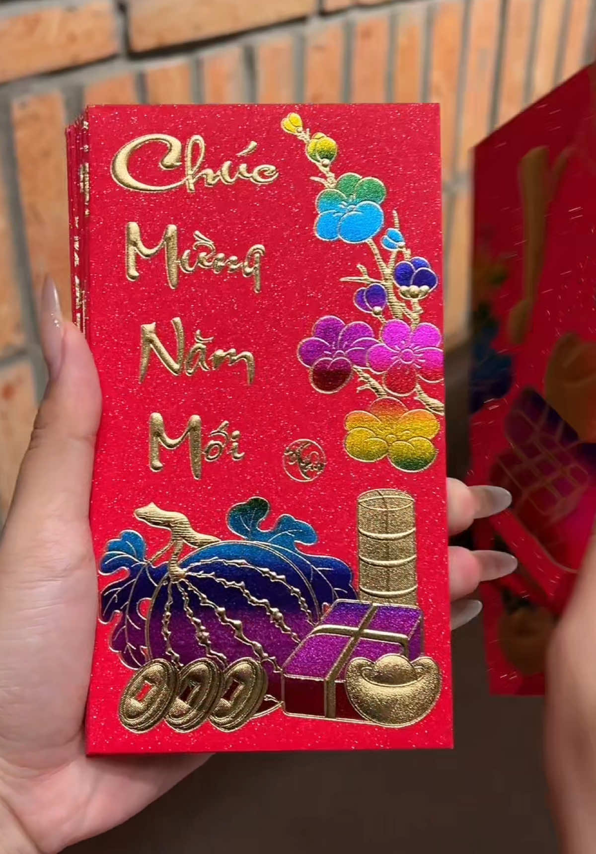 Bao lì xì bling bling đẹp A103 #aha24h #lixi2026 #lixi #baolixitet2026 #baolixi 