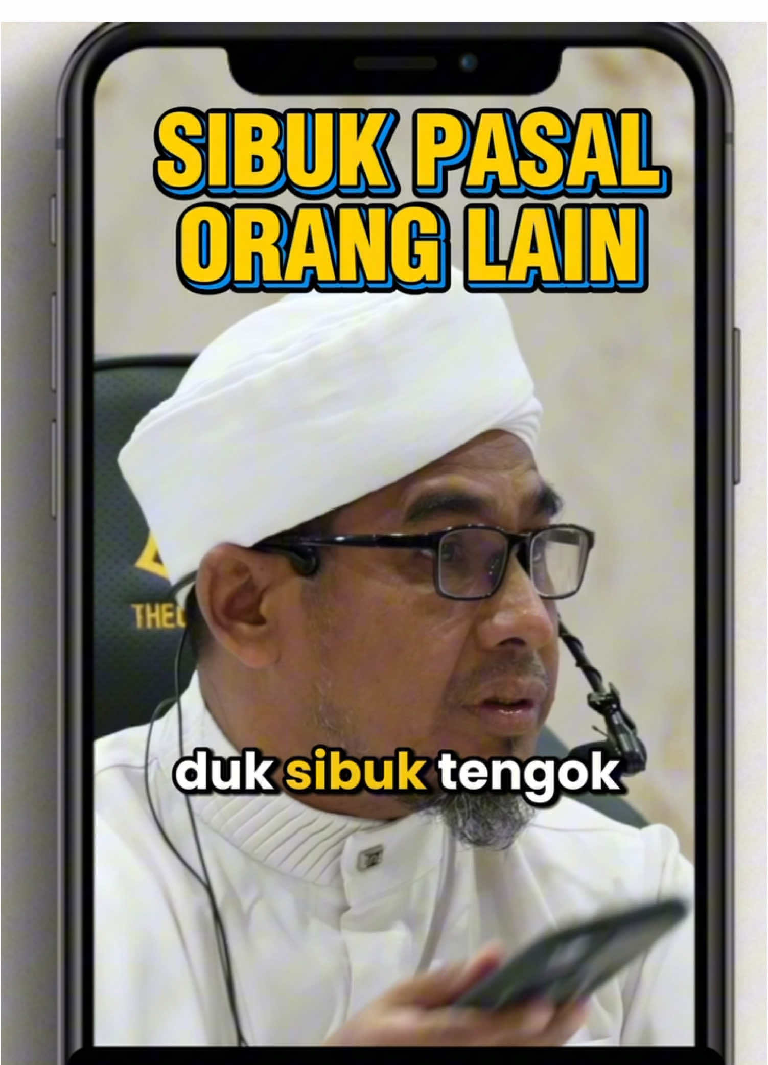 Syeikh Dr Nik Bakri Nik Mat #Sibuk #like #share #belummandi #pahala