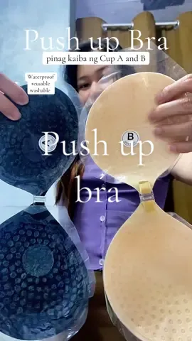 ang ganda ng quality ng push up bra na ito hindi makati, makapal, at madikit din ito waterproof, washable, and reusable din ito napaka mura lang nito  #Pushupbra #bra #womenbra #underwear #womenwear 