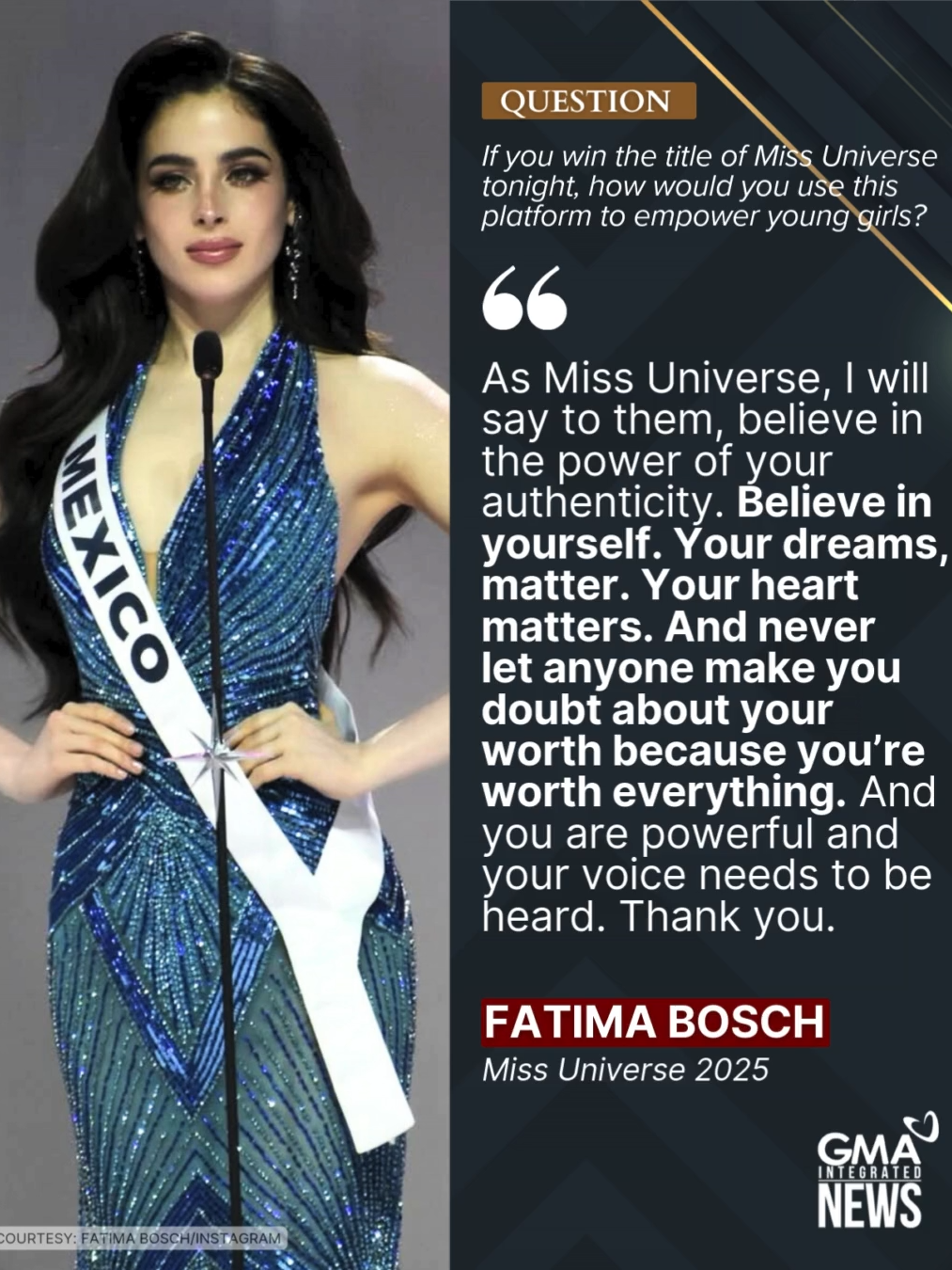 LOOK: Here are the answers of the #The74thMissUniverse queens during the question and answer portion of the pageant.