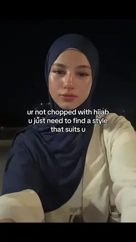 ur not chopped twin ❤️ #motivation #hijab #fyp #girls #hijabi 