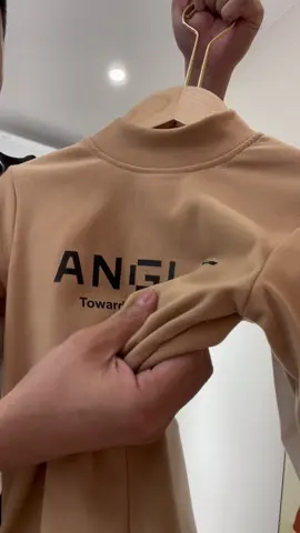 Áo giữ nhiệt nỉ nhung siêu co giãn cho các bé. Áo co giãn bốn chiều, cổ áo ba phân ấm áp #aogiunhietco3phan #aogiunhietchobe 