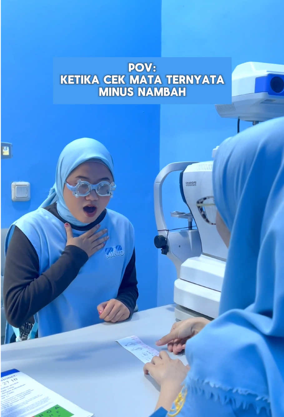 Ekspresi tuh cuma bisa😱😭  #mataminus #kacamataminus #kacamata #fyp #fypindonesia 