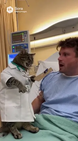 #cat #aicat #doctor #sora2 #fyp 