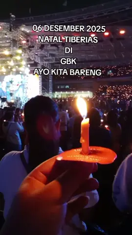 Ayo Kita Bersama Ke Natal Tiberias Di GBK  #Natal #tiberiasindonesia #06desember2025 