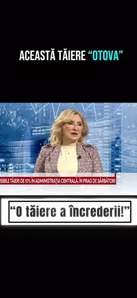 🎄 În prag de sărbători, statul vine cu un „cadou” amar pentru bugetari: se pregătesc tăieri de 10% din salarii. Veronica Duțu, consultant fiscal la Union Cont Expert, spune clar: „Nu e doar o tăiere din venituri. Este o tăiere a încrederii.” Când schimbi regulile jocului peste noapte, oamenii își pierd siguranța. Iar economia simte primul efect. 💬 Ce părere ai despre asta? #VeronicaDutu #salarii #Fiscalitate #Buget #economie 