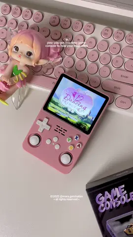 unbox this pink retro game console with me 🎀✨ #pinkr36s #retrogameconsole #gameboy #retrogames #maragatchalian 
