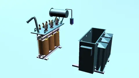 Découvrez les composants d'un transformateur électrique.  #PowerSystems #electric #Automation #ElectricalEngineering #شعب_الصيني_ماله_حل😂😂 