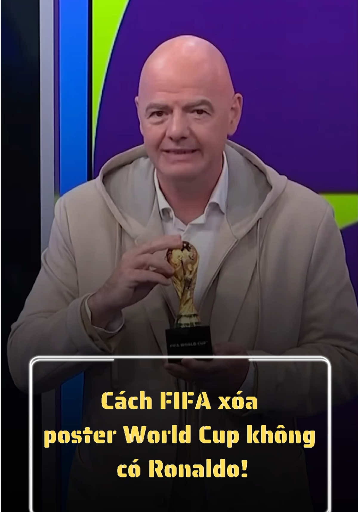 Cách FIFA xóa poster World Cup không có Ronaldo! #fyp #foryou #bongda #football 