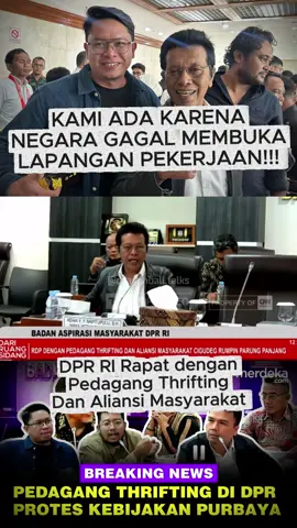 Kami Ada karena Negara Gagal! #thrifting #balpress #balpressegelimpor #umkm #purbaya 