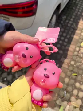 lucu sekaliii pengen letusin🤏🏻😭💗 #gantungankunci #bagcharm #keychain #loopy #viral 