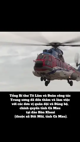 TBT Tô Lâm và Đoàn công tác Trung ương đã đến thăm và làm việc với các đơn vị quân đội và Đảng bộ, chính quyền tỉnh Cà Mau tại đảo Hòn Khoai (thuộc xã Đất Mũi, tỉnh Cà Mau).#honkhoai #camau #camauquetoi #mientay #datphuongnam #tongbithutolam #daituongphanvangiang #daituongluongtamquang #datmuicamau 