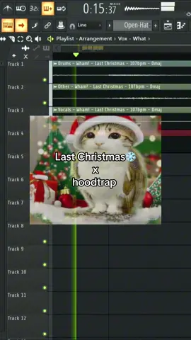 Last Christmas 🎄 hoodtrap #song #hoodtrap #producertok #remix #lastchristmas 